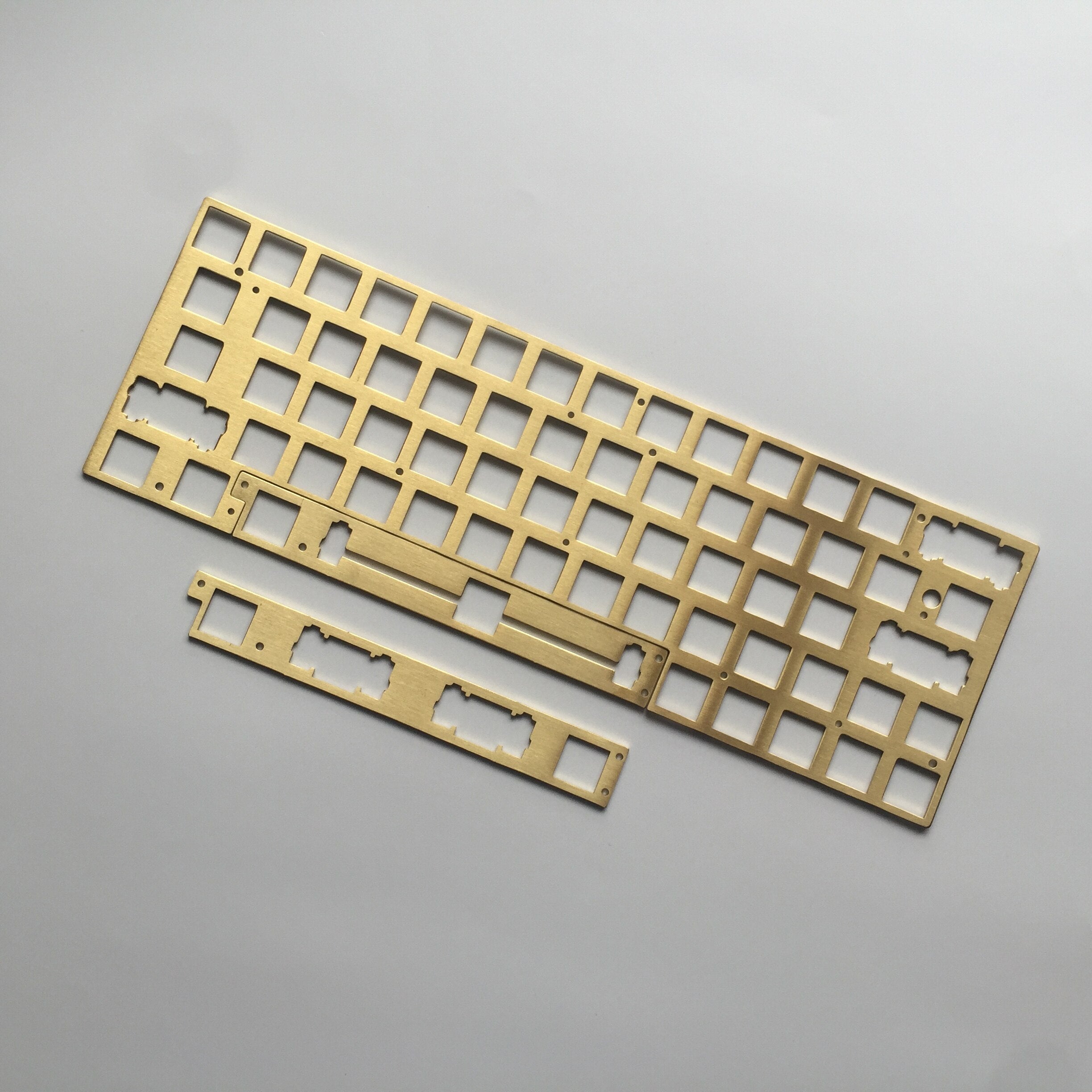 Brass Plate-Mounted Steel Plate Stabilizer - Diykeycap