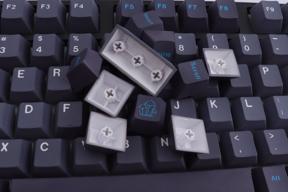 PBT Umbra keycaps,129 Keys keycaps Cherry Profile DYE-SUB Personalized ...